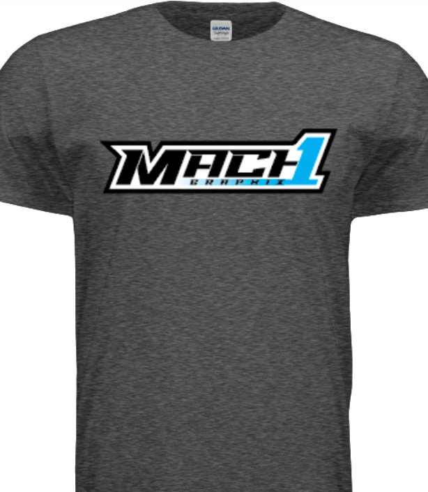 Mach1 Team Tee — Mach1 Graphix racing pit apparel